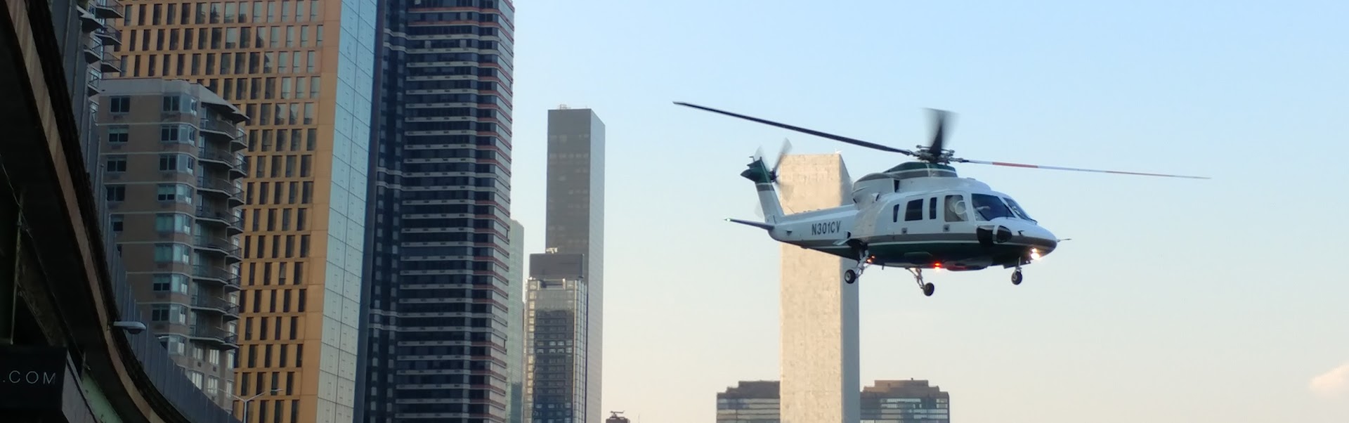 マンハッタンのHeliportとJFK・LGA・EWRをつなぐ地上送迎